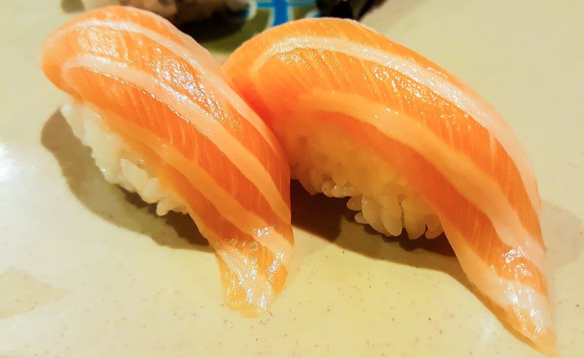 Order 3. Salmon Roll food online from Sushi Kazuki store, River Vale on bringmethat.com