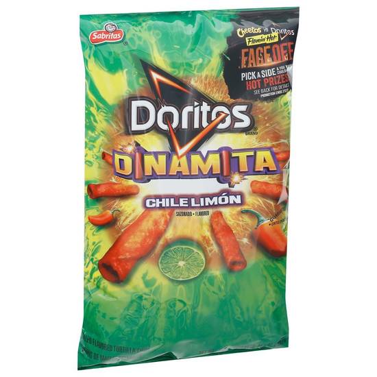 Order Doritos Tortilla Chips Chile Limon (10.75 oz) food online from Rite Aid store, Yamhill County on bringmethat.com