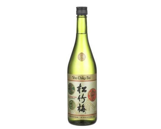 Order Sho Chiku Bai, 750mL sake (15.0% ABV) food online from Cold Spring Liquor store, Liberty Hill on bringmethat.com