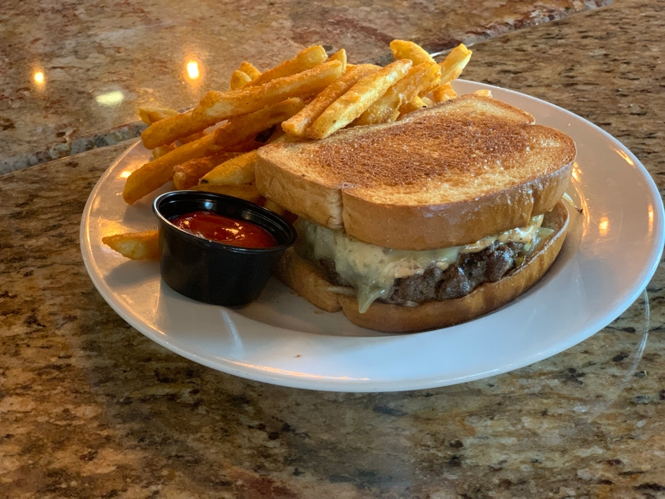 Order 8 oz TEXAS PATTY MELT food online from Tlc On The Lake store, Garland on bringmethat.com