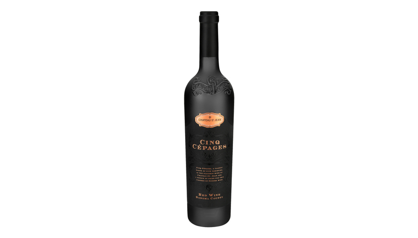 Order Chateau St. Jean Cinq Cepages Sonoma County Cabernet Sauvignon 750mL food online from Reyes Adobe Liquor & Jr Market store, Agoura Hills on bringmethat.com