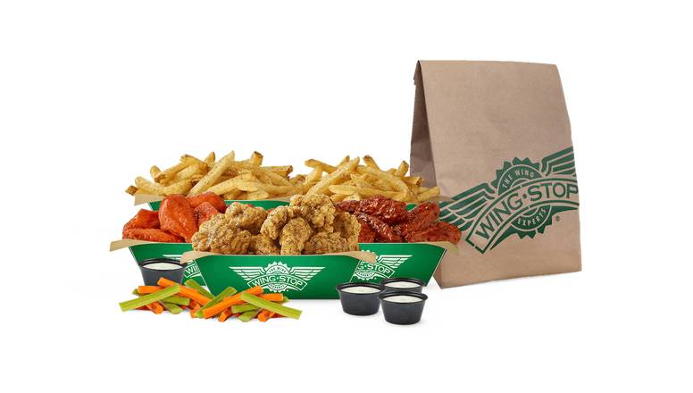 Order 50pc Party Pack food online from Wingstop store, Winston-Salem on bringmethat.com