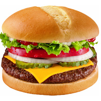 Order 1/4 lb. Cheese GrillBurger food online from Hamilton Dq store, Sioux City on bringmethat.com