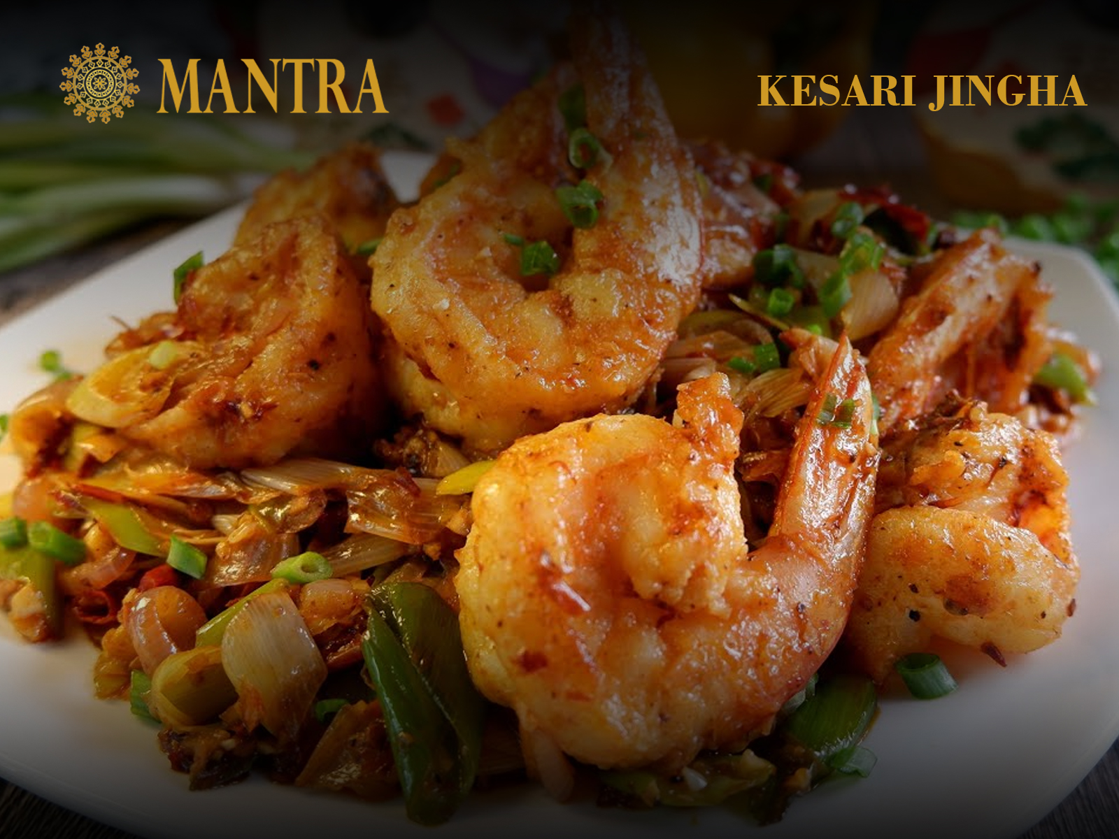Order Kesari Jingha food online from Mantra Authentic Indian Restaurant store, Jersey City on bringmethat.com