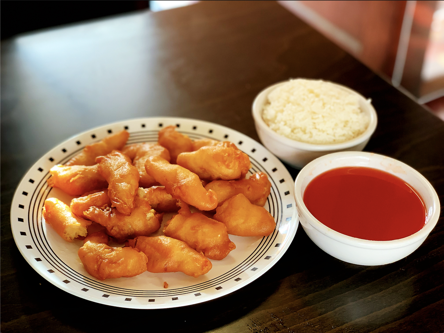 Order 48. Sweet and Sour Chicken 甜酸鸡 food online from Happy Wok store, Huber Heights on bringmethat.com