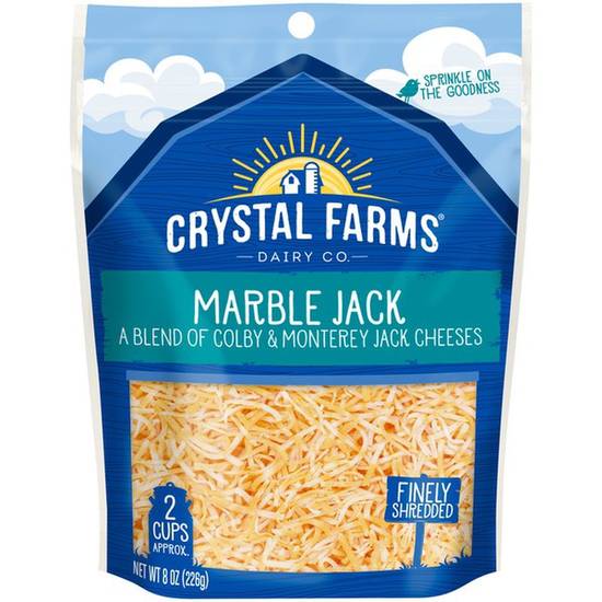Order Crystal Farms Marble Jack Cheese food online from Deerings Market store, Traverse City on bringmethat.com