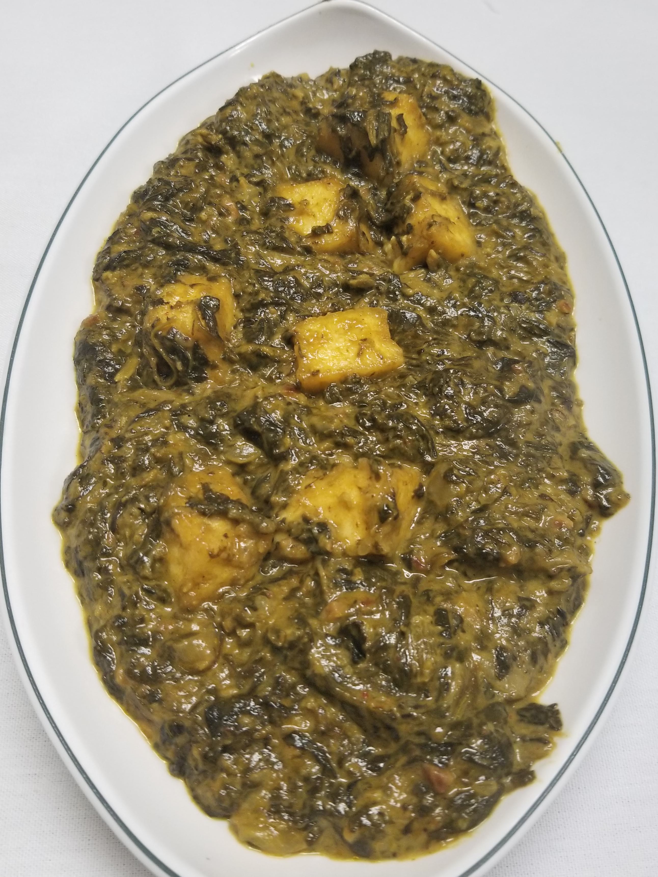 Order Saag Paneer Dinner food online from The indian kitchen store, West Hollywood on bringmethat.com
