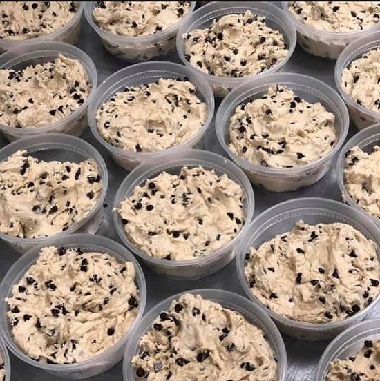 Order Cookie Dough Tub* - 8oz chocolate chip cookie dough food online from Cinnaholic store, Pearland on bringmethat.com