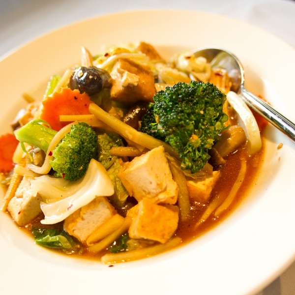 Order Mixed Vegetable Deluxe food online from Bai Tong Thai Restaurant store, Issaquah on bringmethat.com