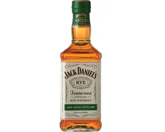 Order Jack Daniel's Rye, 375ml whiskey (45%ABV) food online from Van Ness Liquors store, San Francisco on bringmethat.com