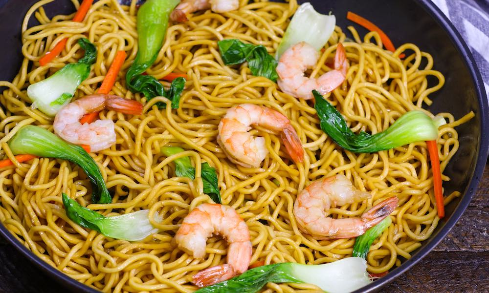 Order Lo Mein food online from Pho Saigon Cafe store, Bethel Park on bringmethat.com