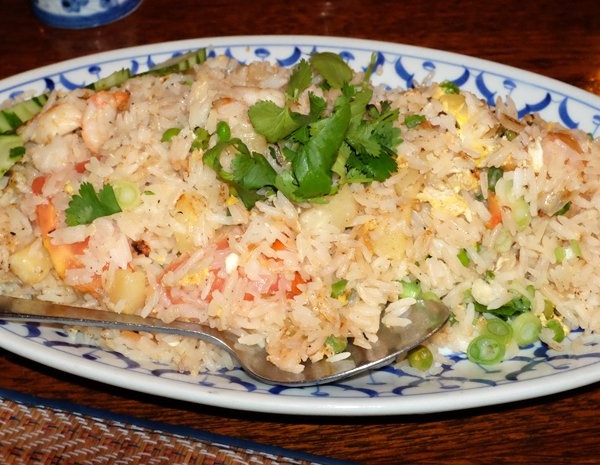 Order Pineapple Fried Rice food online from Khan Toke Thai House store, San Francisco on bringmethat.com