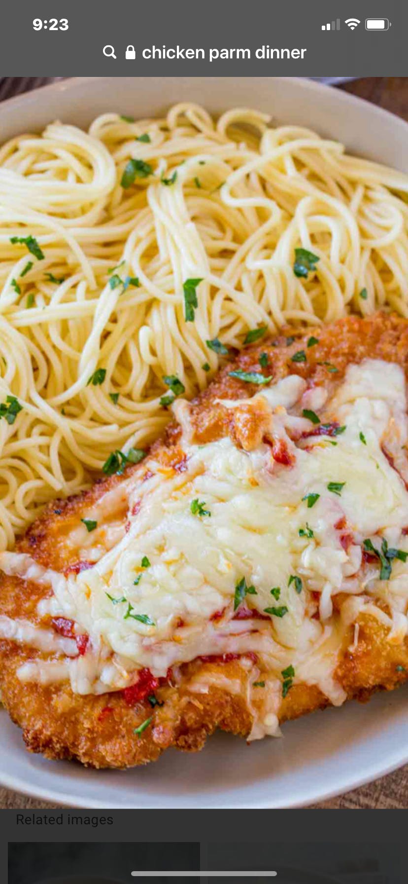 Order Chicken Parmigiana - Entree food online from Il Forno store, Branchburg on bringmethat.com