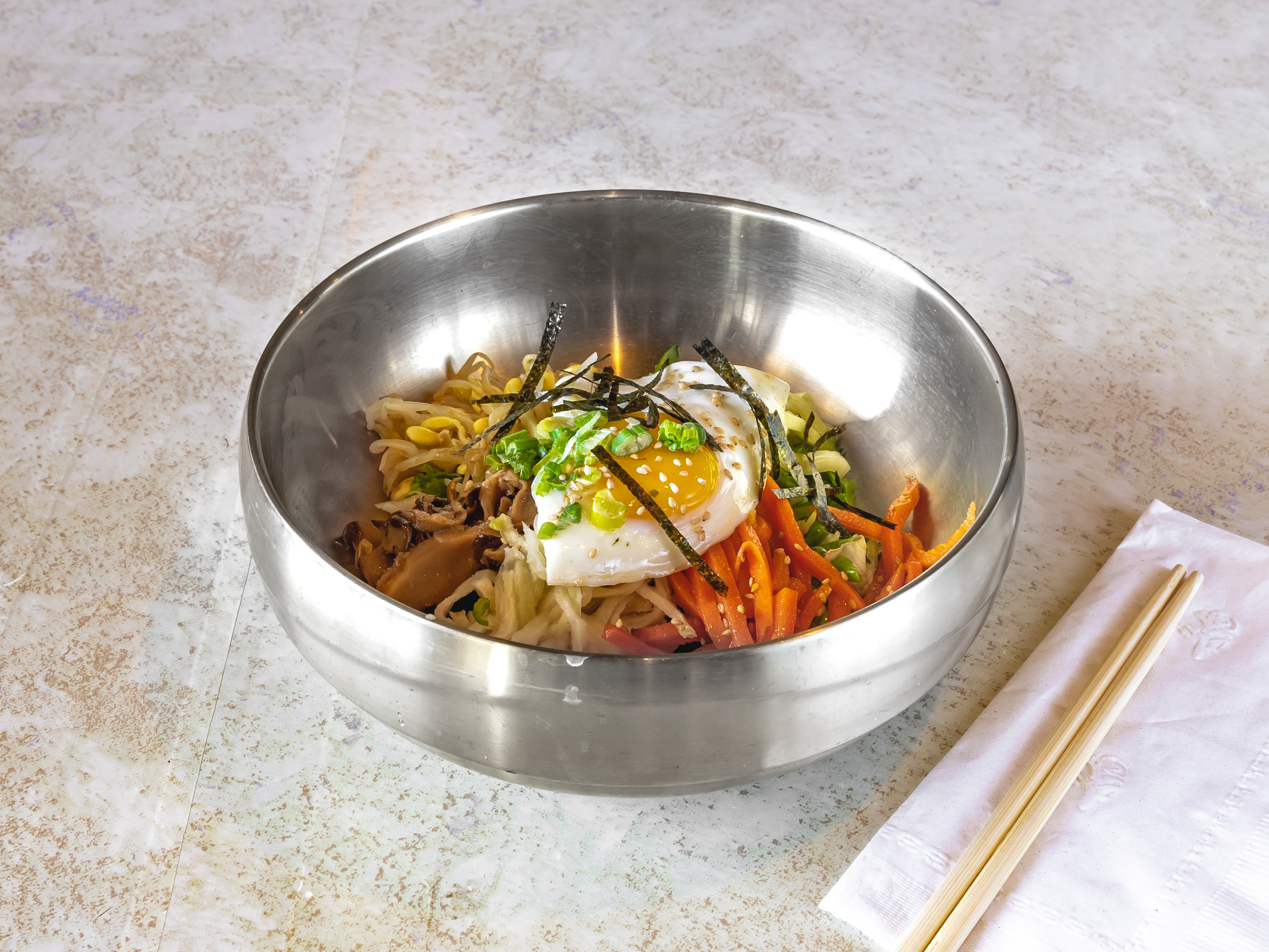 Order Vegetable Bibimbab 야채비빔밥 food online from Go Ba Woo store, Tappan on bringmethat.com