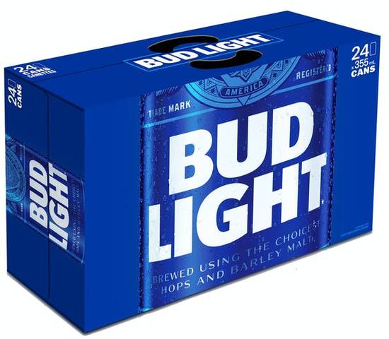 Order Budweiser Bud Light 24 Pck food online from Red Roof Market store, Lafollette on bringmethat.com