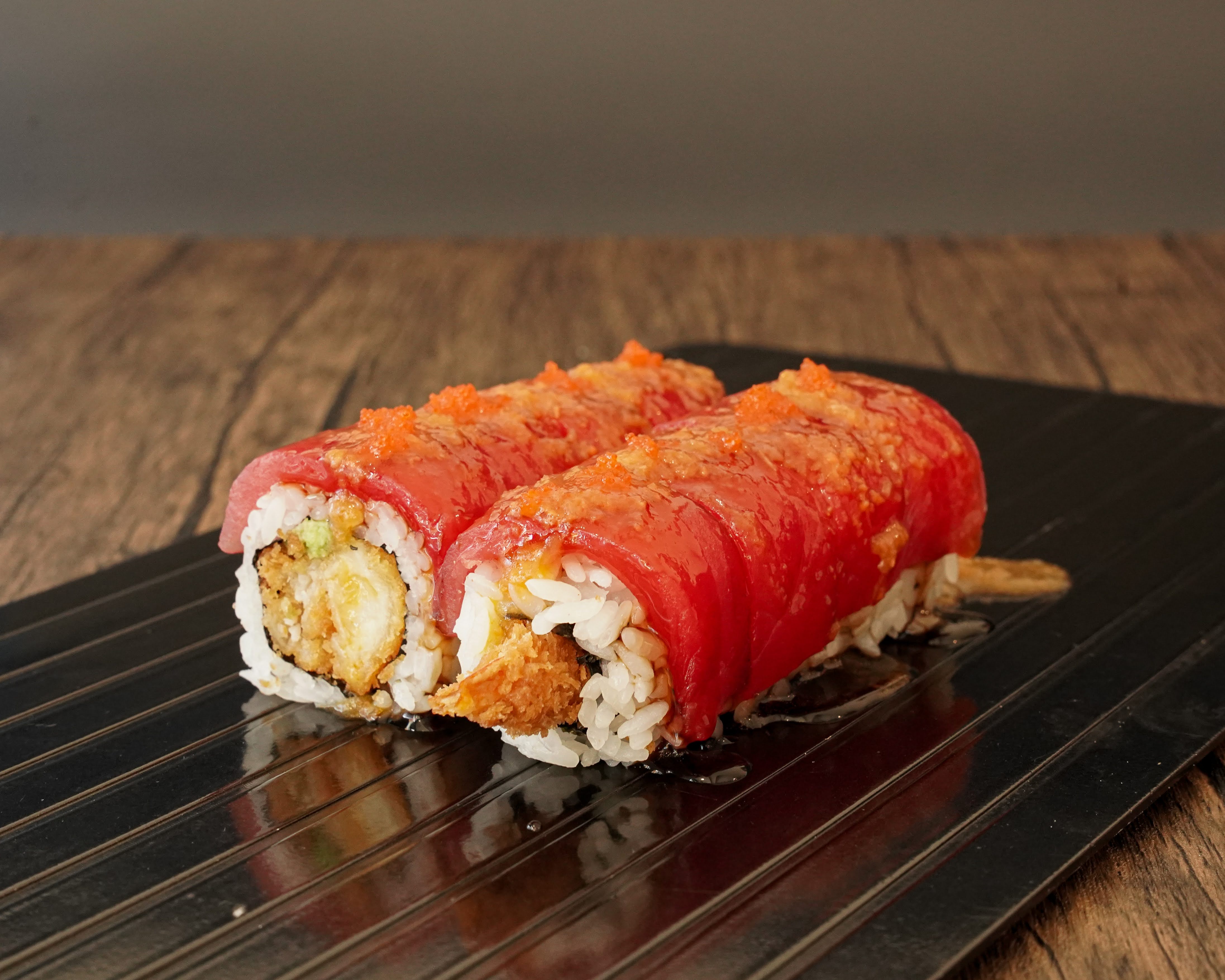 Order Red Dragon Roll food online from Roll House Dragon store, Ridgefield Park on bringmethat.com