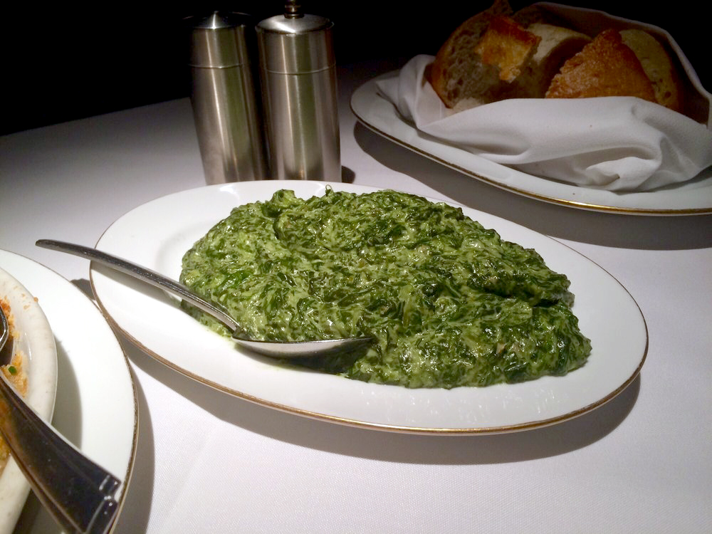 Order Creamed Spinach food online from Arroyo Chop House store, Pasadena on bringmethat.com