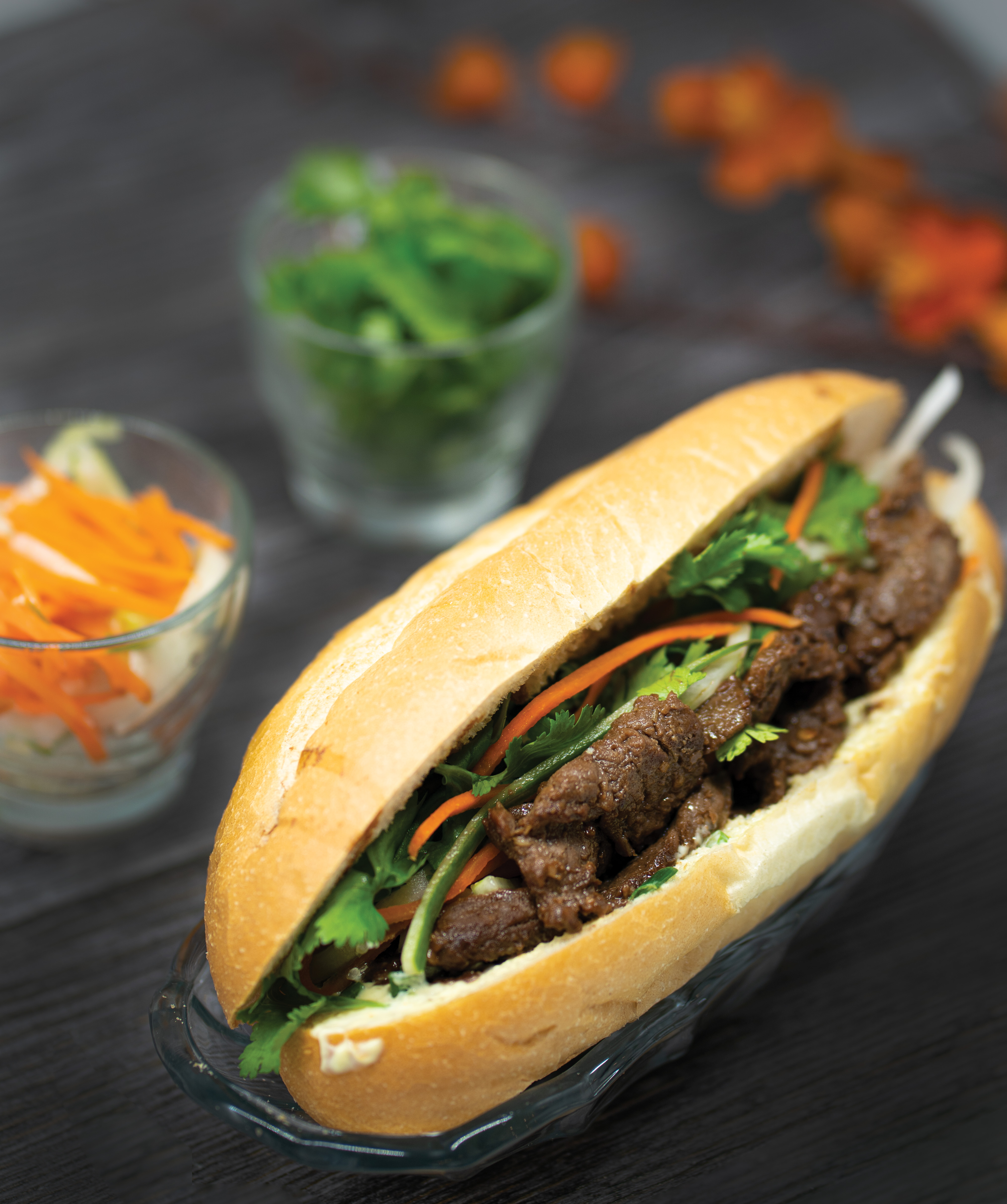 Order Banh Mi Sandwich  food online from TeaMoji store, Boston on bringmethat.com