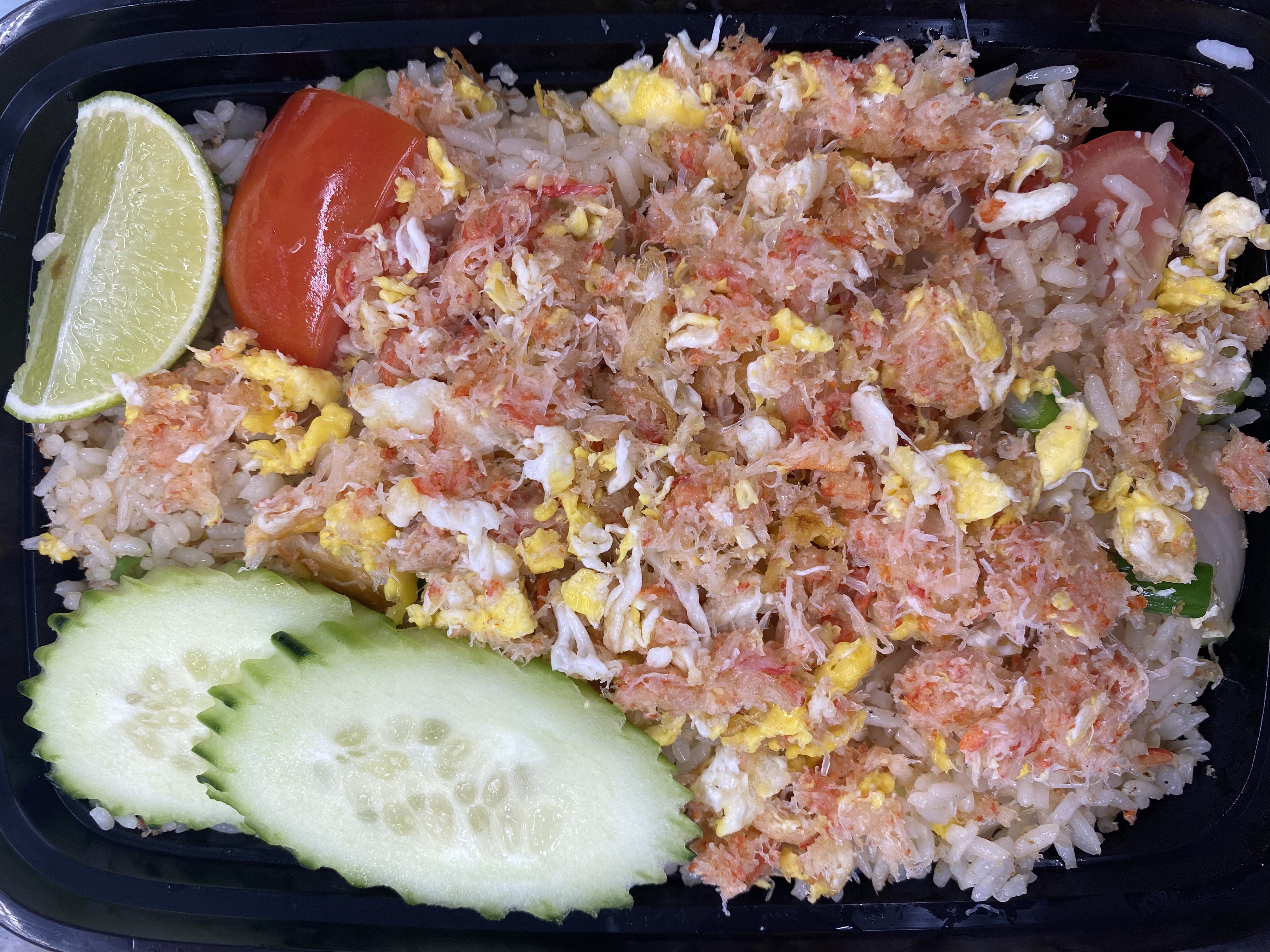 Order Crab Fried Rice  food online from Lucky Deli store, Los Angeles on bringmethat.com