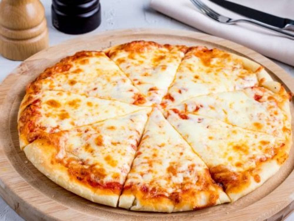 Order Cheese Pizza - Small 10" food online from Ottavio Italian Restaurant store, Camarillo on bringmethat.com