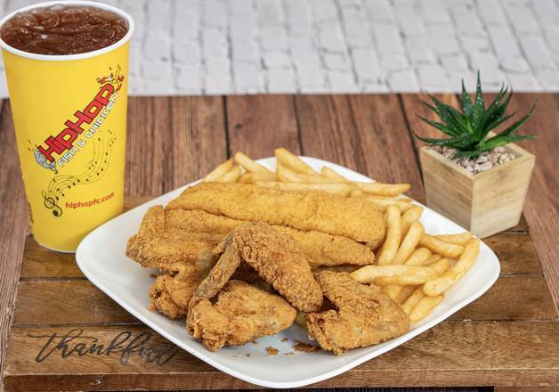 Order Fish & Chicken Combo food online from Hip Hop Fish & Chicken store, Clinton on bringmethat.com