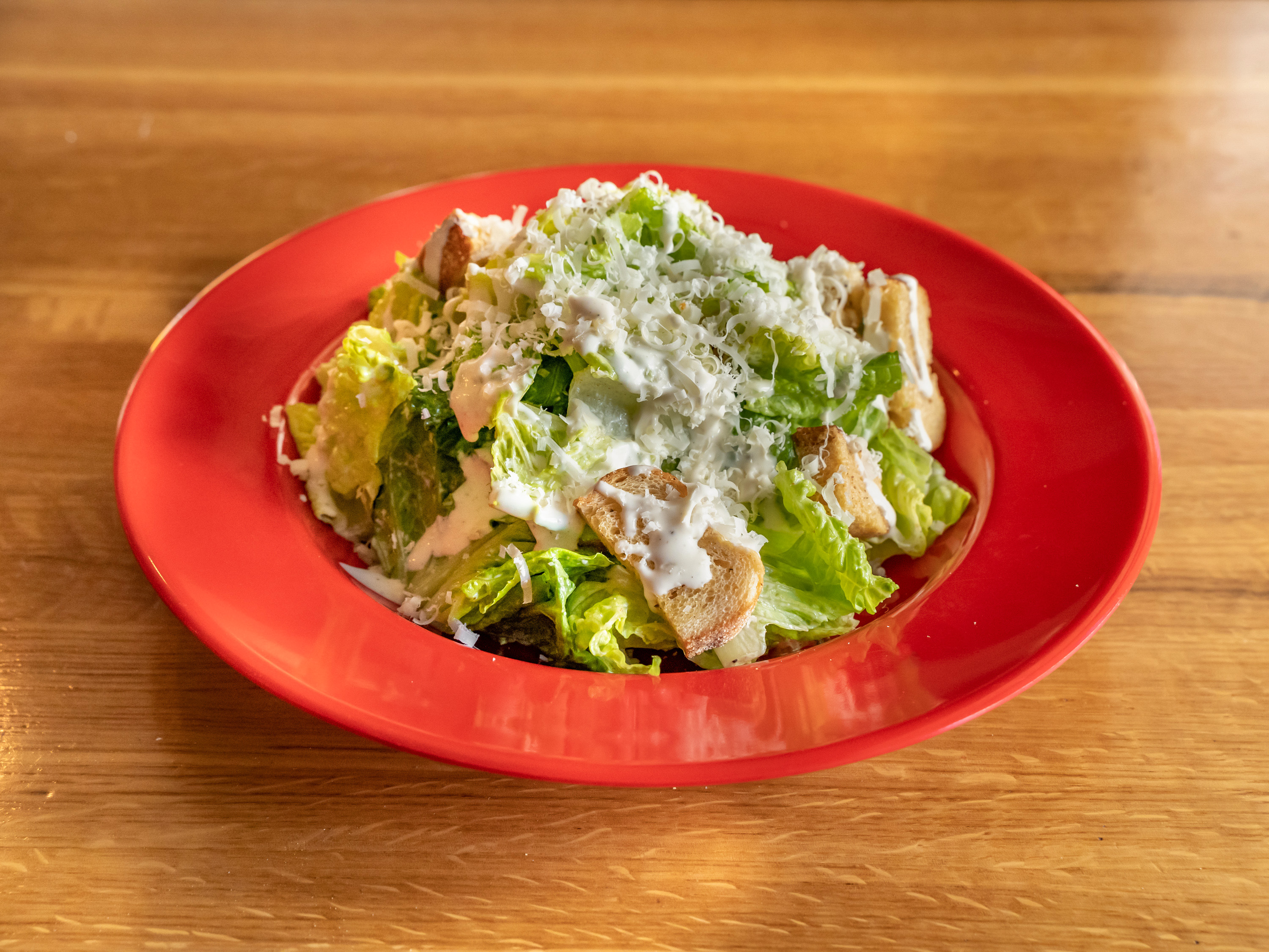 Order Classic Caesar Salad food online from Santucci Original Square Pizza store, Ventnor City on bringmethat.com
