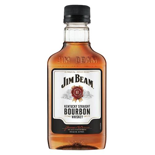 Order Jim Beam Bourbon - 200ml/Single food online from Bottle Shop & Spirits store, Los Alamitos on bringmethat.com