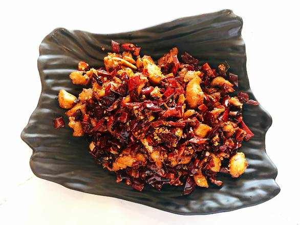 Order Chongqing Spicy Chicken food online from Gu Kitchen store, Chamblee on bringmethat.com