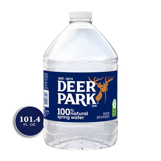 Order Deer Park Brand 100% Natural Spring Water (101.4 oz) food online from Rite Aid store, Vandalia on bringmethat.com