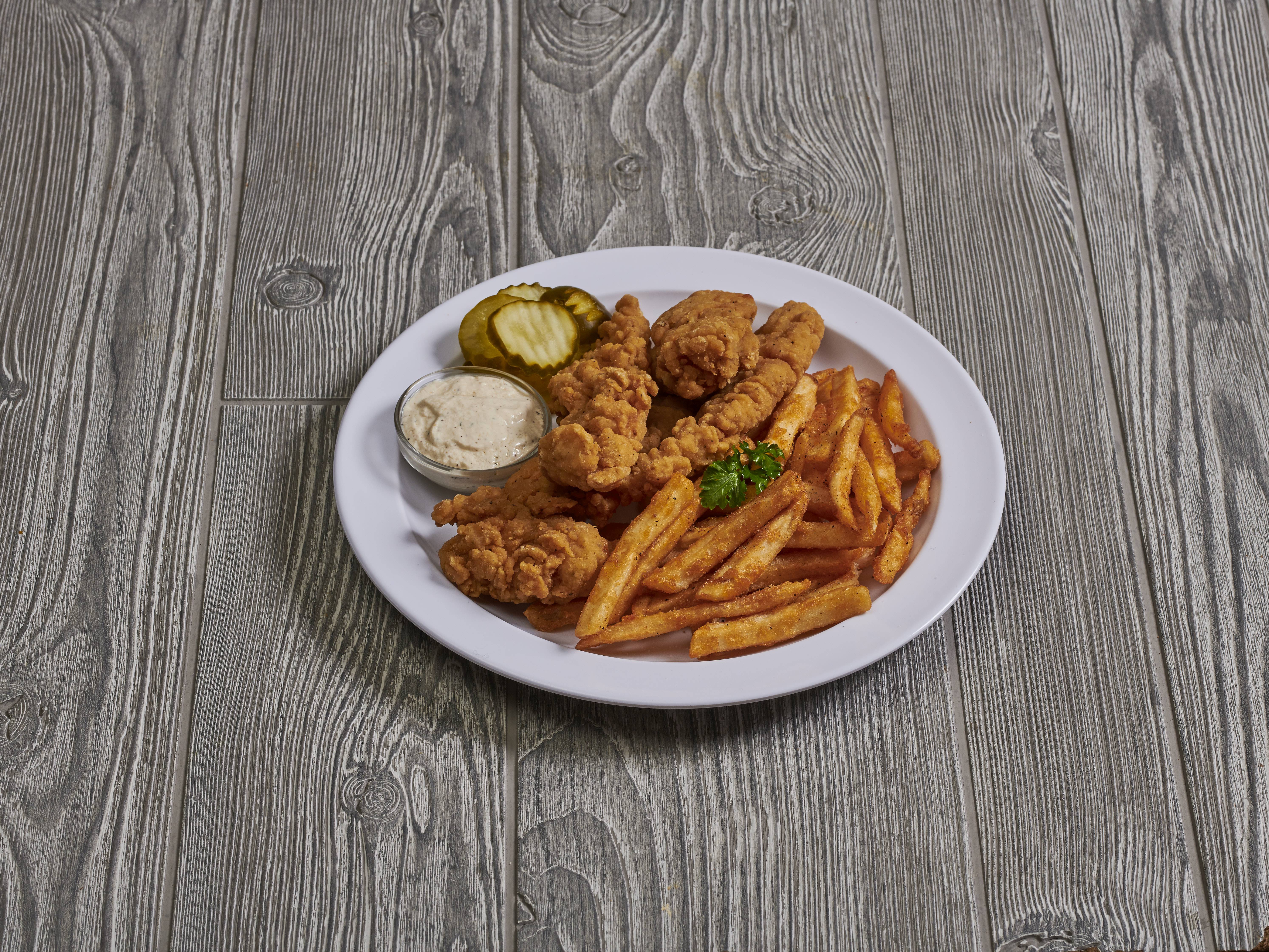 Order Country Chicken Fingers food online from Mo Jeaux Bar And Grill store, Fort Collins on bringmethat.com