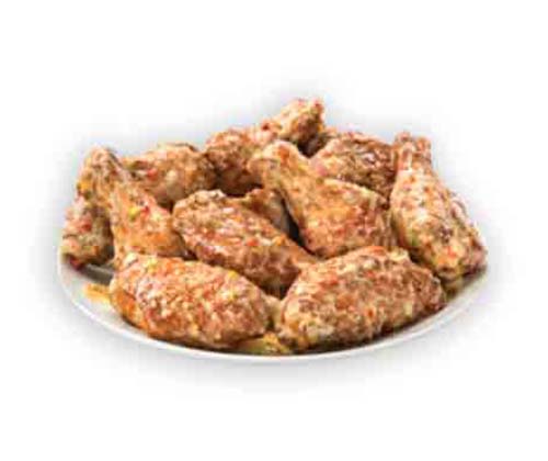 Order Parmesan Garlic Bone-In Wings food online from Toppers Pizza store, Cincinnati on bringmethat.com