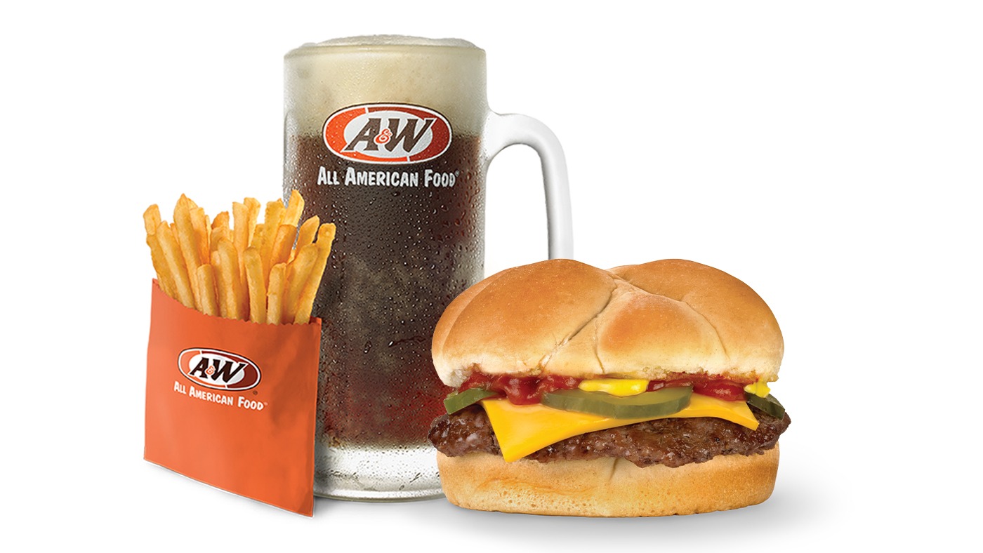 Order Cheeseburger Combo #6 food online from A&W store, Green Bay on bringmethat.com