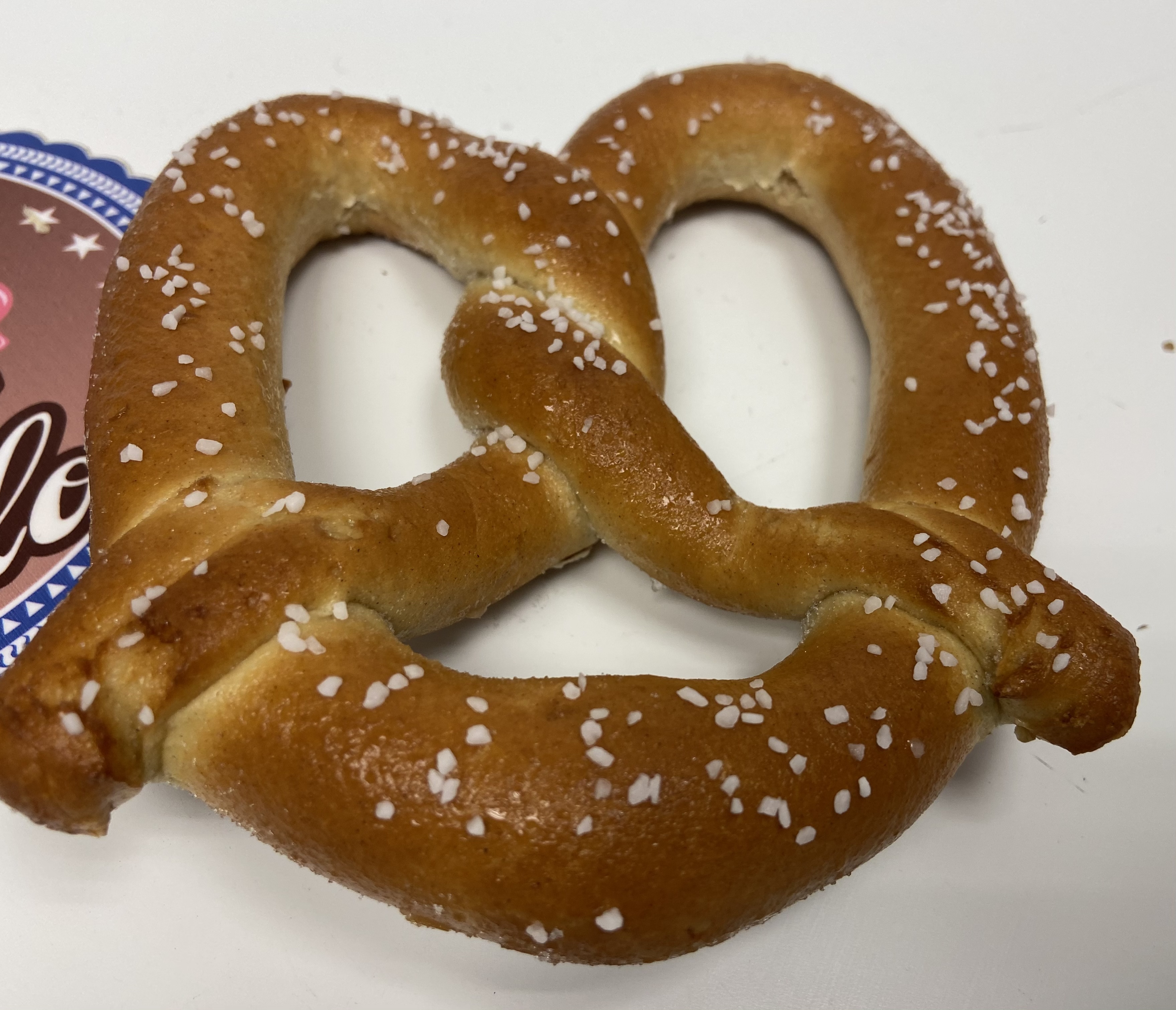 Order Warm salted Pretzel food online from Double Dipper store, Claymont on bringmethat.com