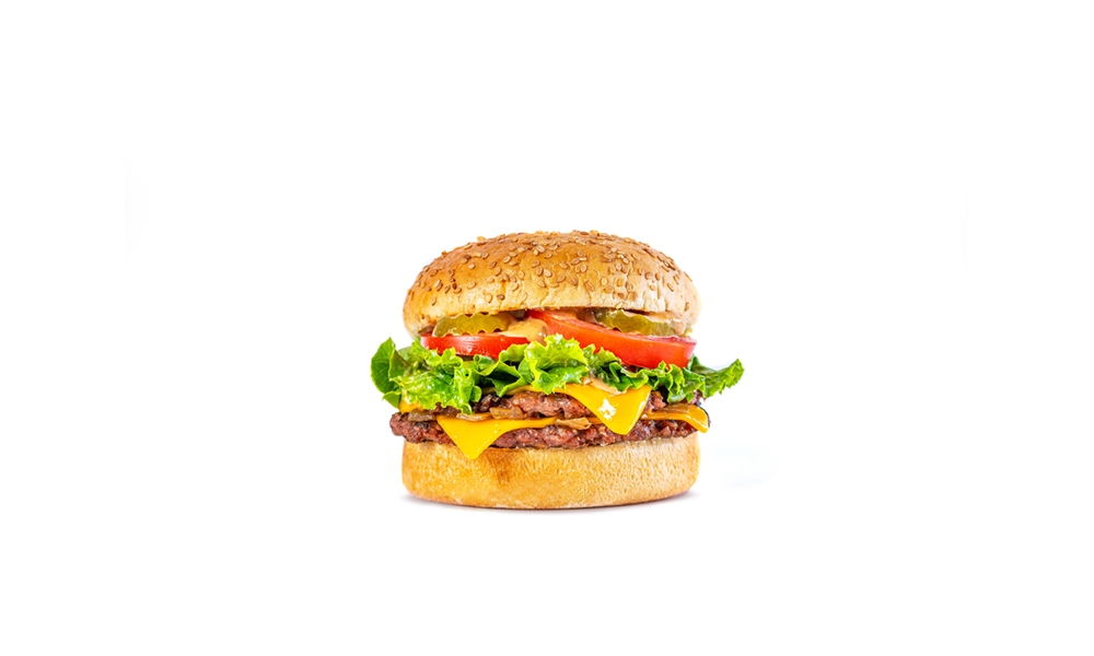 Order DBL PLNT Cheeseburger food online from Plnt Burger store, McLean on bringmethat.com