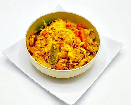 Order Cabbage and Carrot (Tikil Gomen with Carrots) food online from Kategna Ethiopia Cusine store, Brookhaven on bringmethat.com