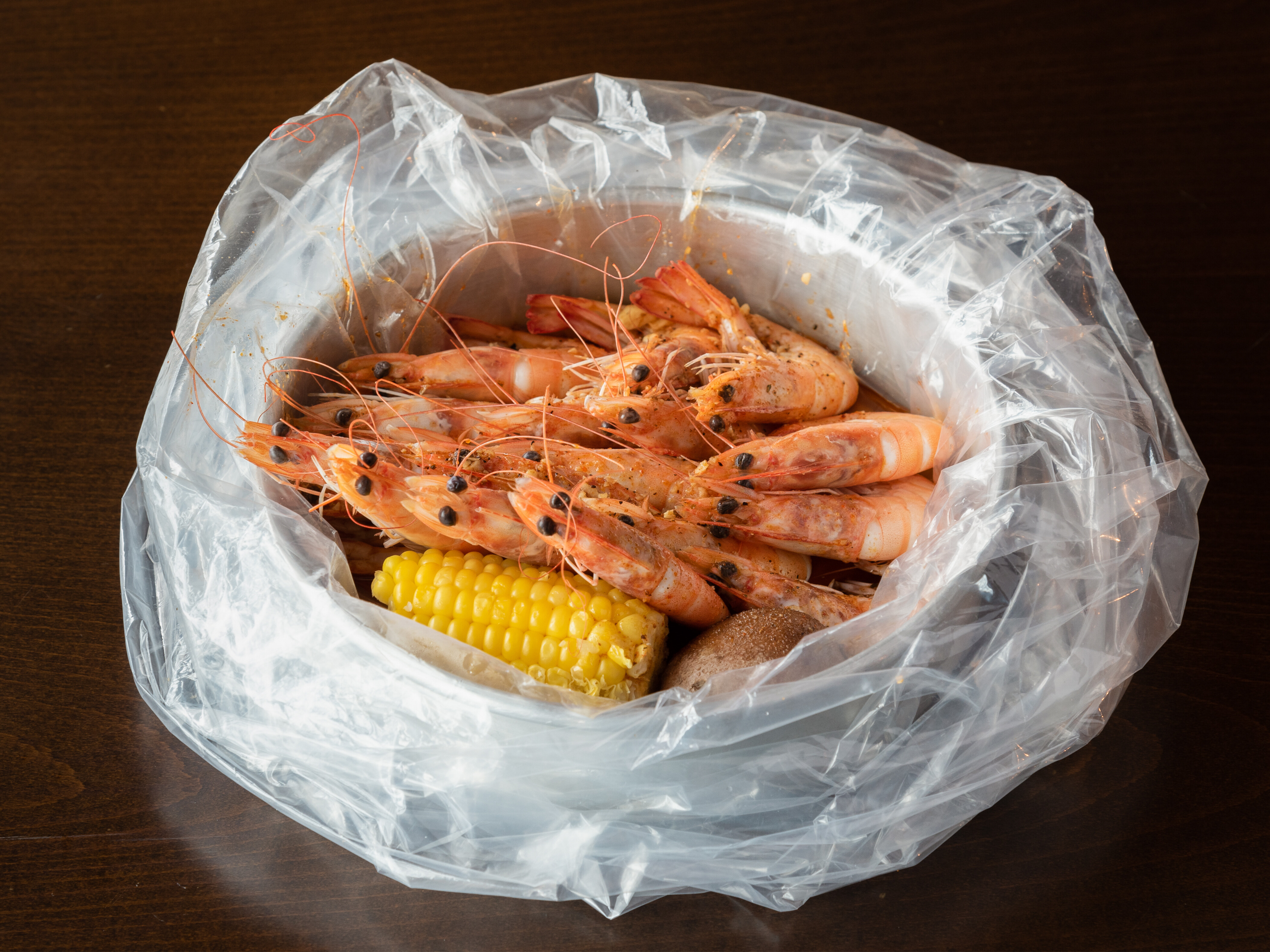 Order Shrimp with Head food online from Shaking Seafood store, Roslindale on bringmethat.com