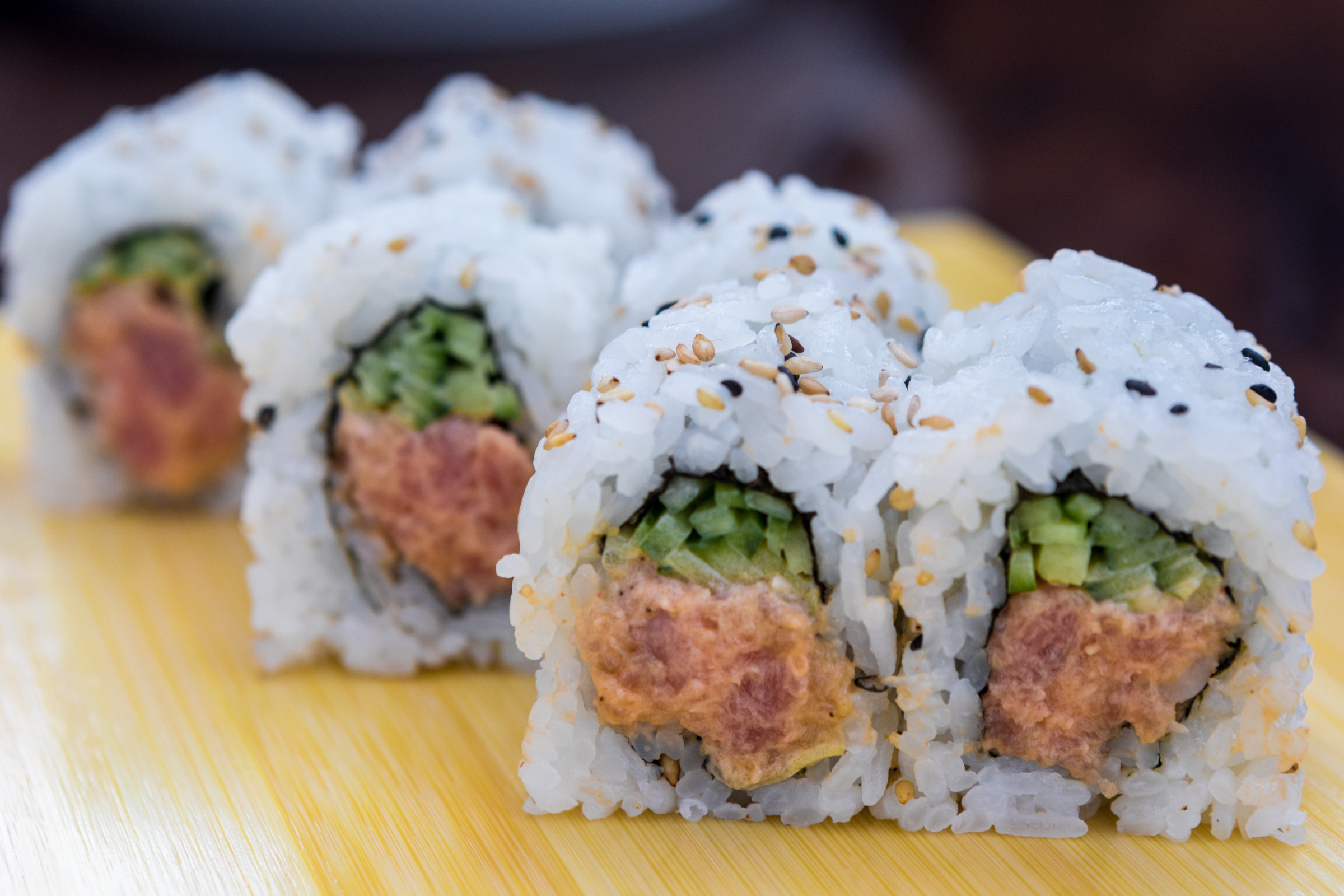 Order Mild Spicy Tuna Roll food online from Yo Sushi store, Alameda on bringmethat.com