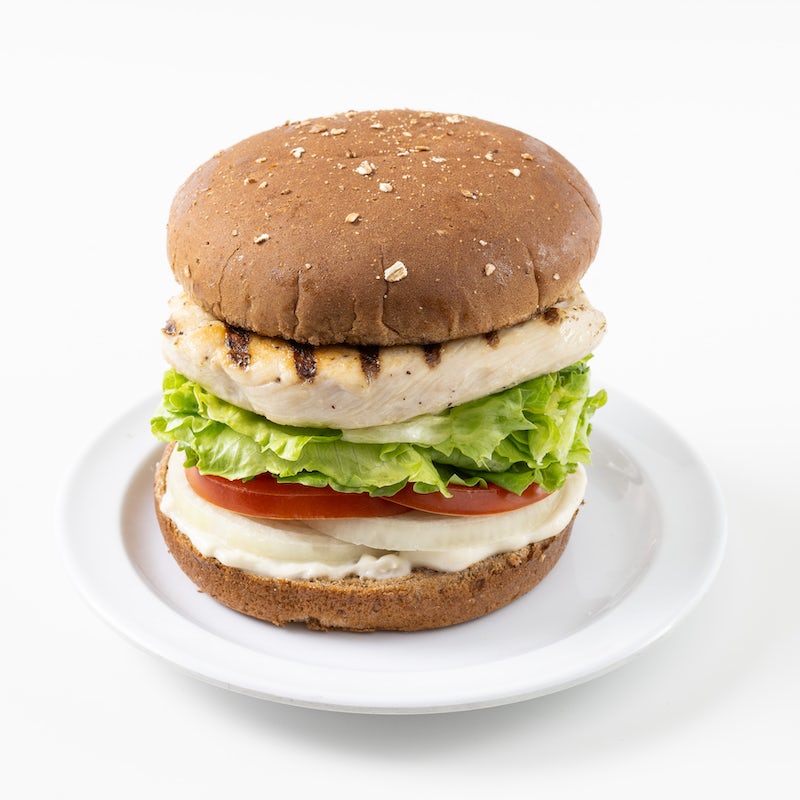 Order GRILLED CHICKEN food online from Nation's Giant Hamburgers store, San Leandro on bringmethat.com