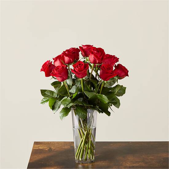 Order 12 Long Stem Red Roses food online from ProFlowers store, SWANNANOA on bringmethat.com