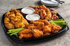 Order Buffalo Style Chicken Wings (150 Pieces) food online from J.R. Crickets store, Smyrna on bringmethat.com