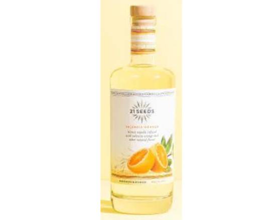 Order 21 Seeds Tequila, Valencia Orange Infused Blanco Tequila · 750 mL food online from House Of Wine store, New Rochelle on bringmethat.com