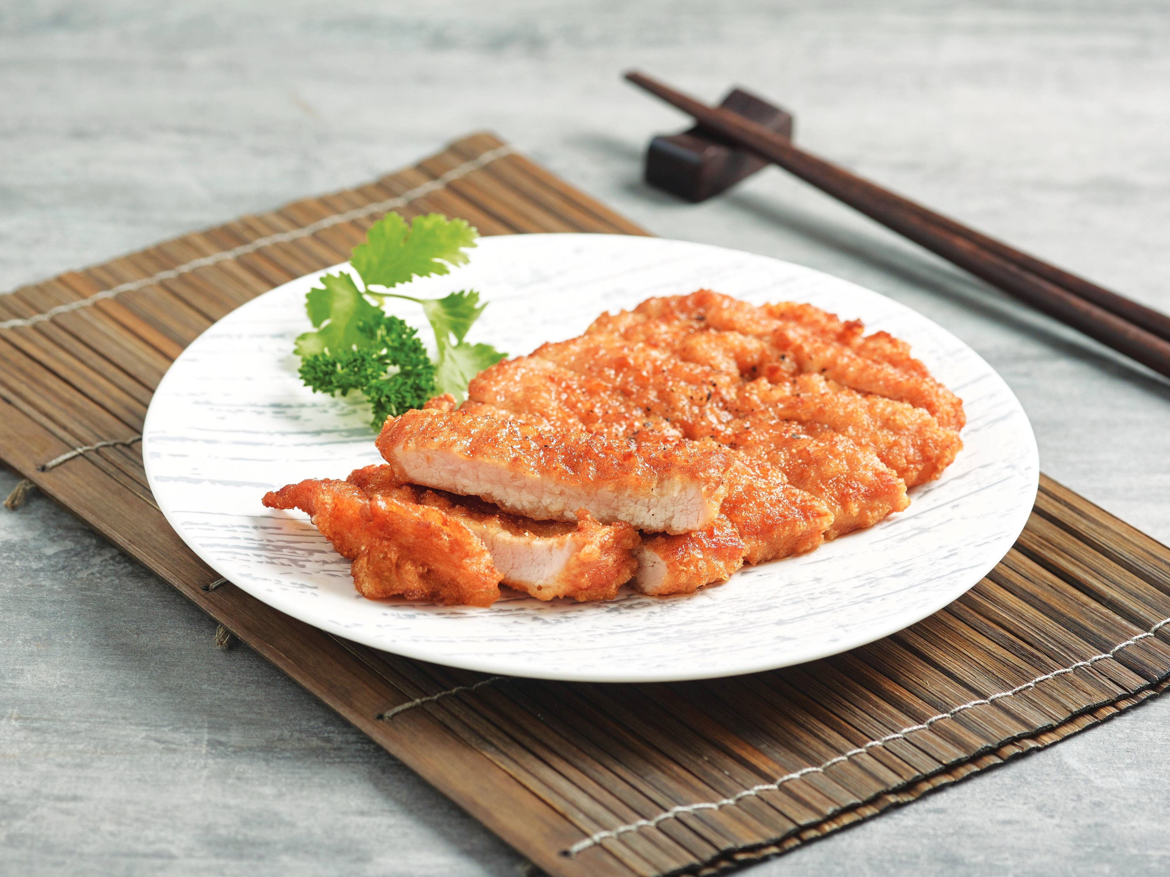 Order D1. Fried Pork Chop food online from Paradise Dynasty store, Costa Mesa on bringmethat.com