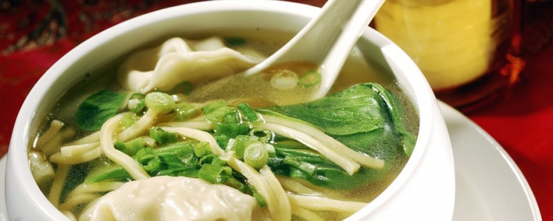 Order Chinese Dumpling Noodle Soup food online from Bonsai cafe store, Evanston on bringmethat.com