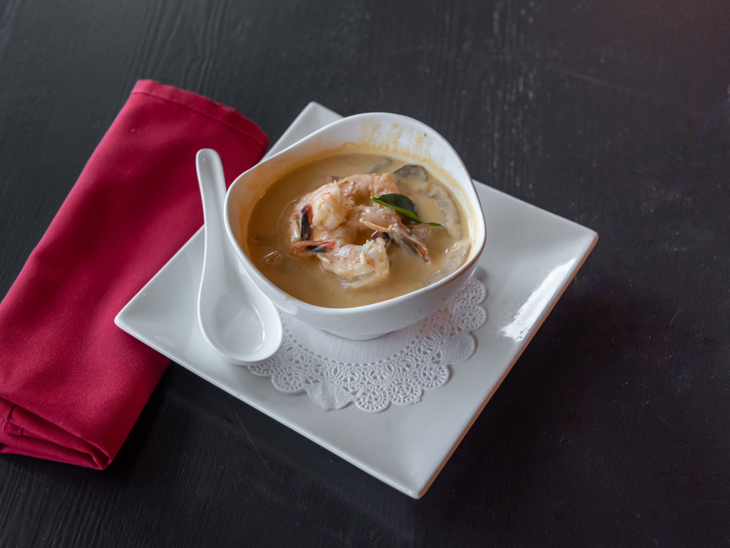 Order Tom Kha Soup food online from Asian Harbor store, Mebane on bringmethat.com