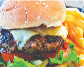 Order JP Burger food online from Taco Burger Cafe store, Houston on bringmethat.com