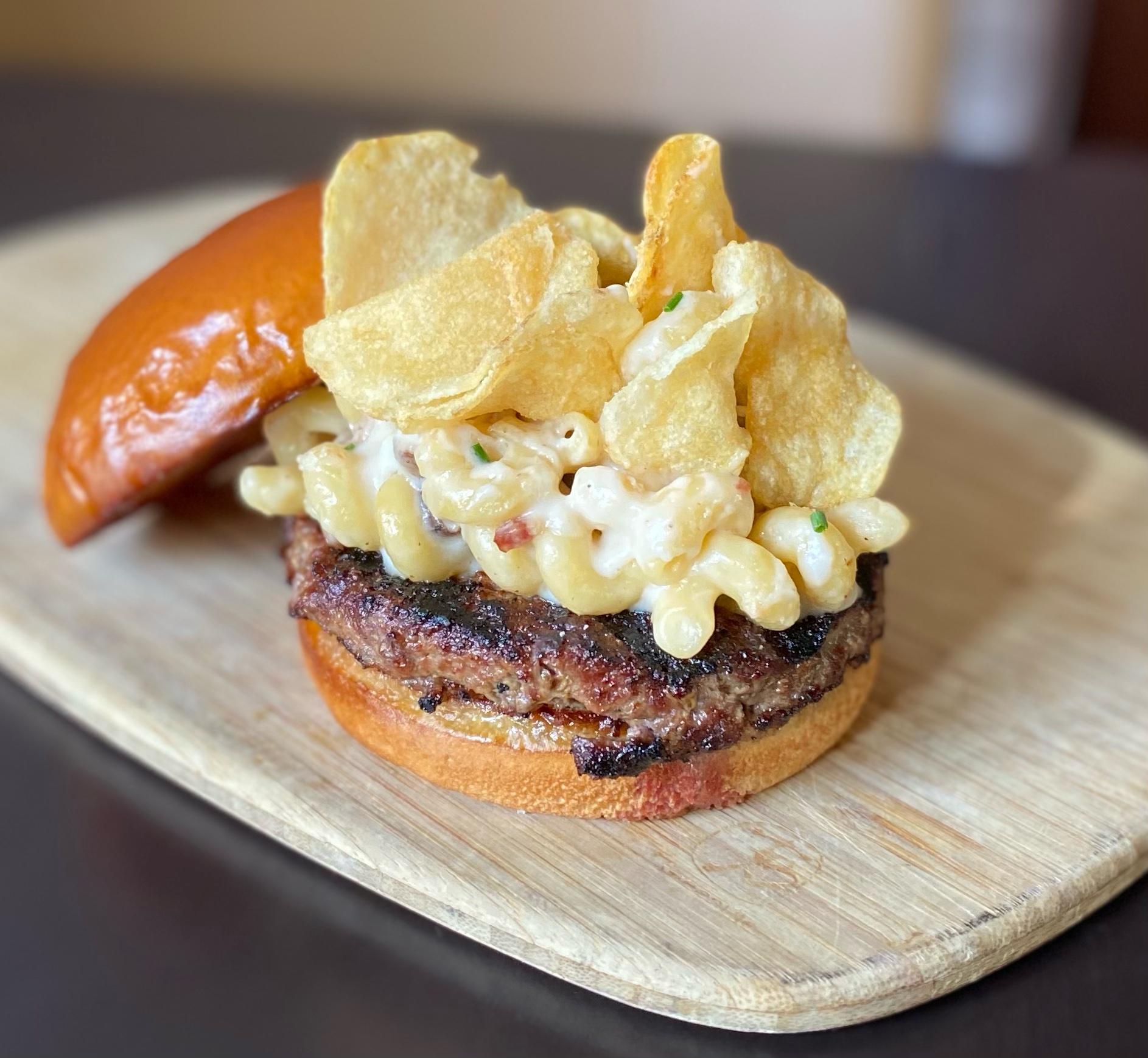 Order Truffle Mac and Cheeseburger food online from Burger Academy store, San Jose on bringmethat.com