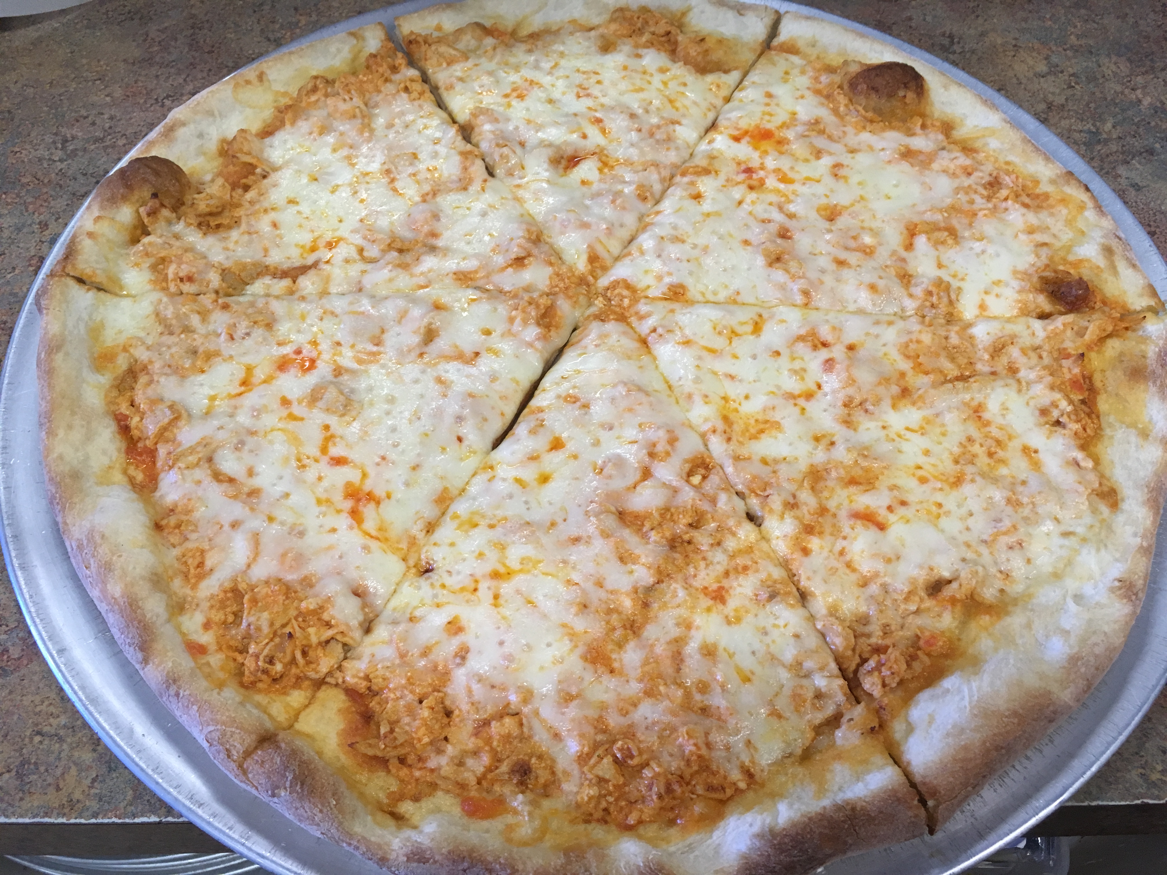 Order Buffalo Chicken Pizza food online from Sal Vito Pizza at Ritz store, Voorhees on bringmethat.com