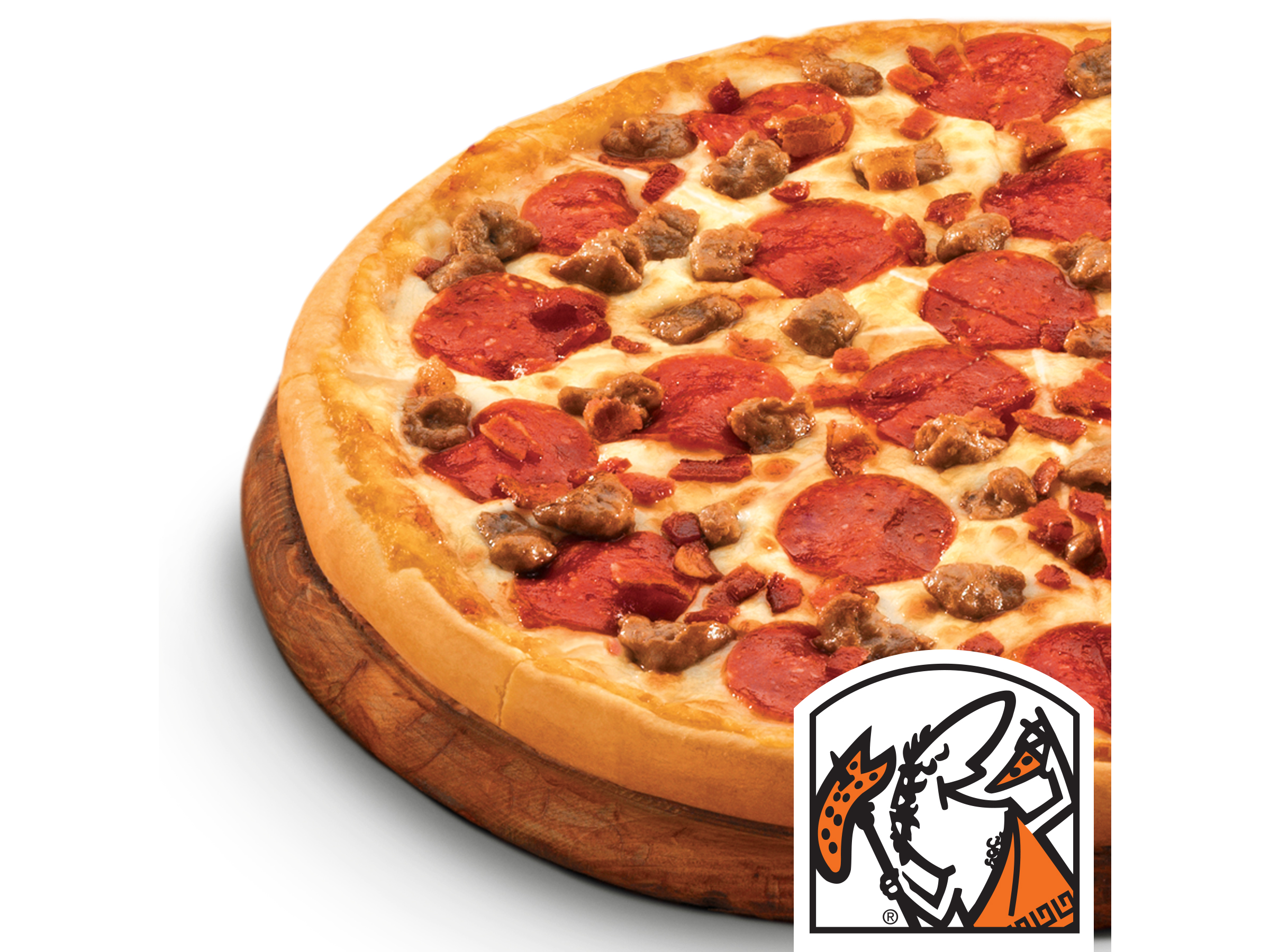 Order 3 Meat Treat Pizza food online from Little Caesar store, Lombard on bringmethat.com