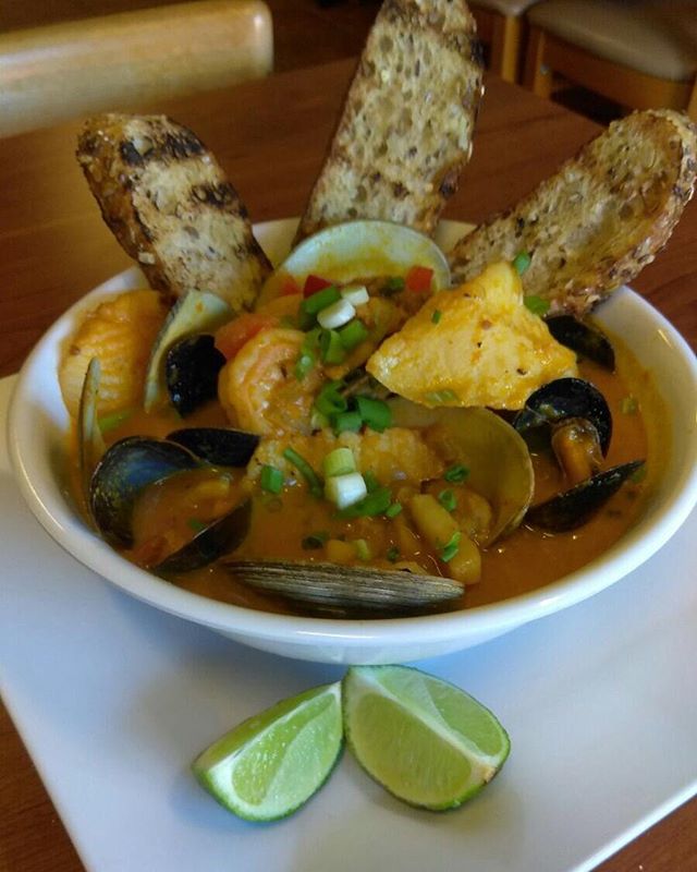 Order Seafood Soup food online from Mambo Empanadas store, Rutherford on bringmethat.com