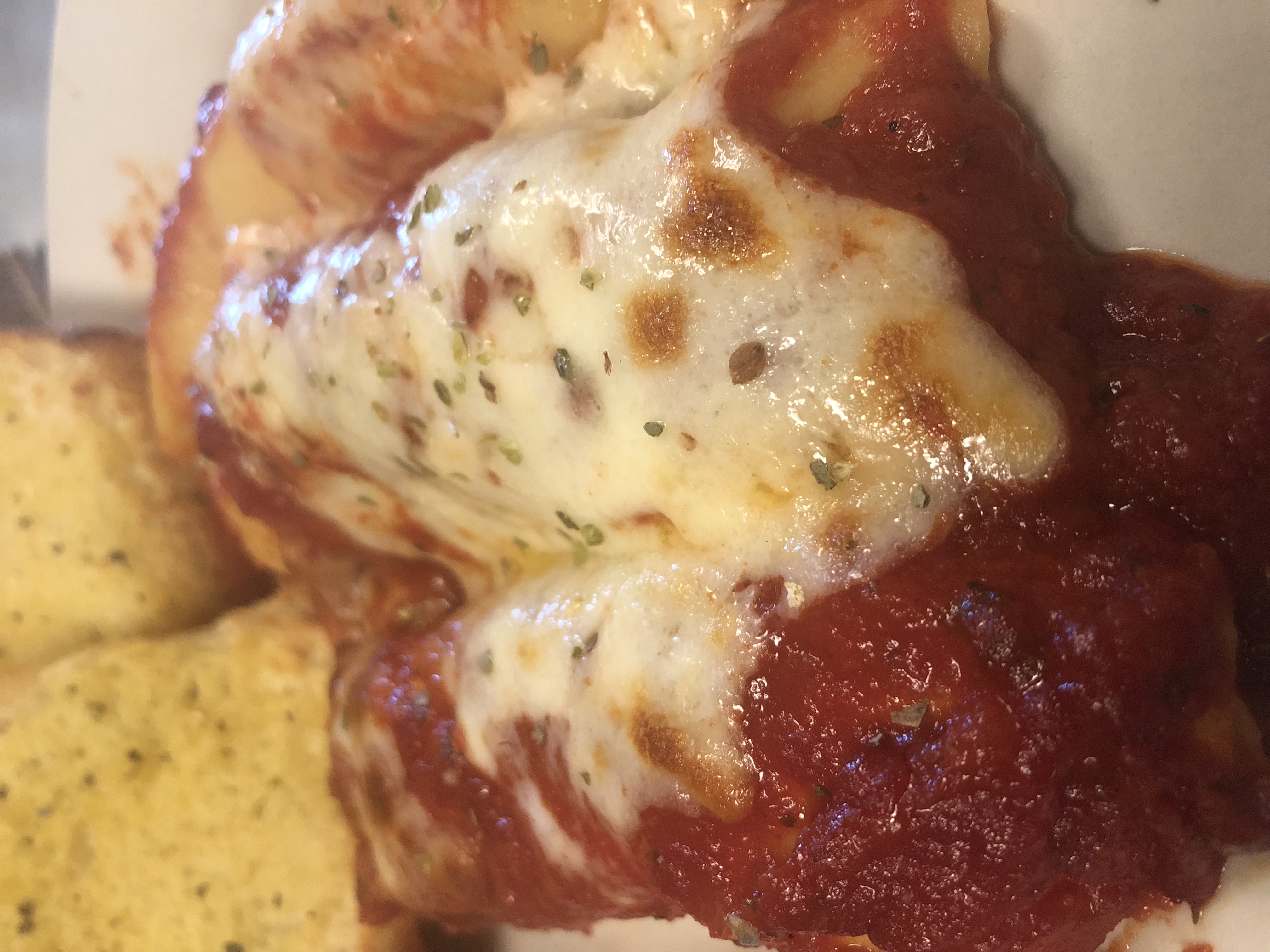 Order Baked Cheese Manicotti food online from Romas Pizza store, Kalamazoo on bringmethat.com